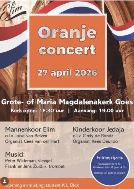 Oranjeconcert Goes